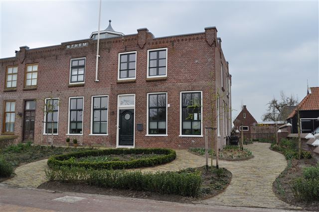 Restauratie oude woning voormalig reddingsmaatschappij Anjum